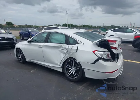 2022 Honda Accord Hybrid Touring from USA, damaged, VIN 1HGCV3F95NA013691